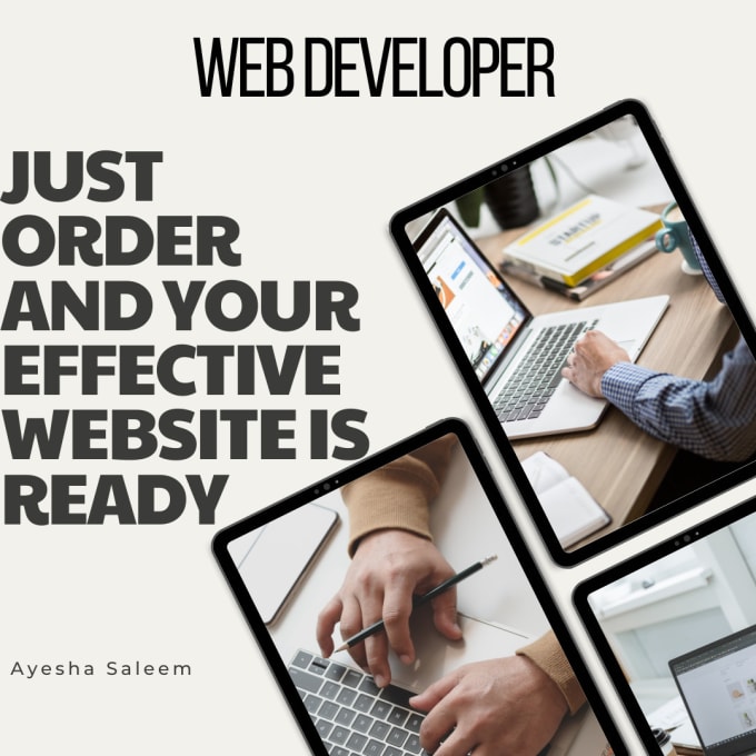 Gig Preview - Create wordpress website design and development