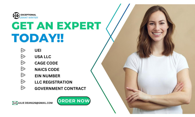 Bestseller - get ein, uei, naics, cage code, llc registration and government contract