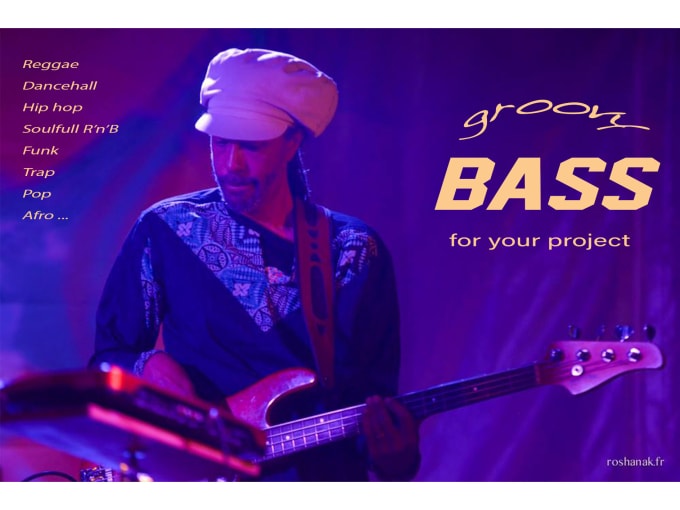 Bestseller - be your session bassman for your reggae, soulfull track