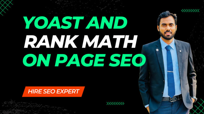 Gig Preview - Do yoast or rank math on page optimization and technical SEO for wordpress site