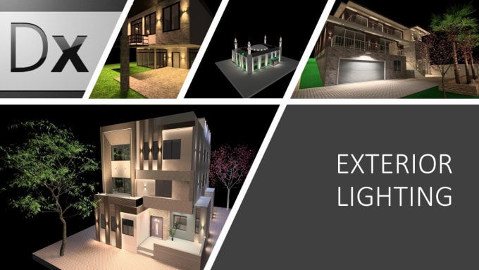 Gig Preview - Light up your exterior with calculation by dialux evo