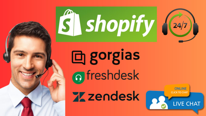 Gig Preview - Be your shopify customer service representative