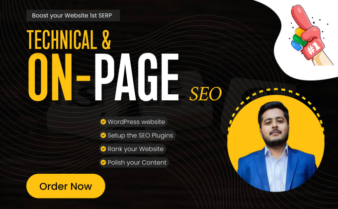 Gig Preview - Do professional onpage and technical SEO of your wordpress website