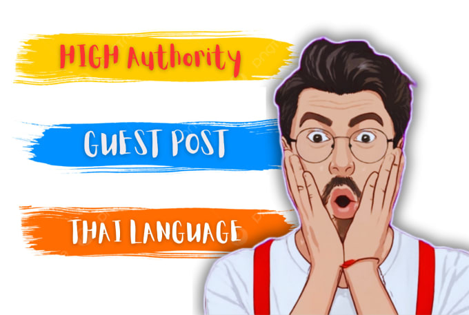 Gig Preview - Publish high da guest posts in the thai language