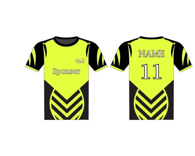 Flame Soccer Kit Design for Clothing Brand by Adonsports, Sportswear