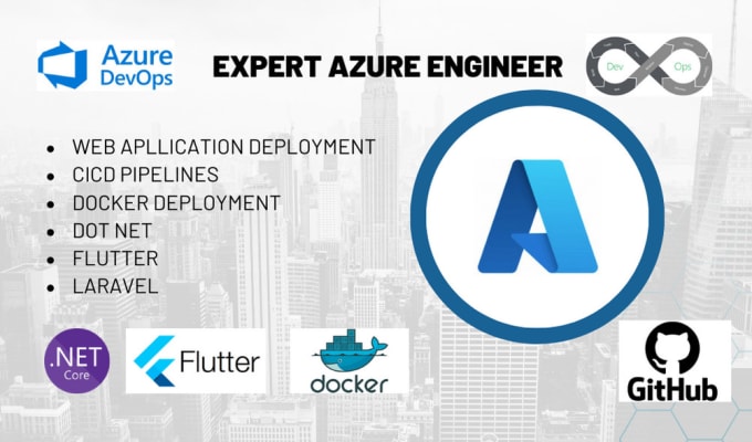 Gig Preview - Be expert in azure, devops, yaml, github actions, aws