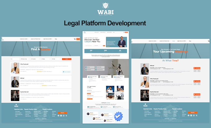 Gig Preview - Build SEO friendly attorney, lawyer, and law firm website