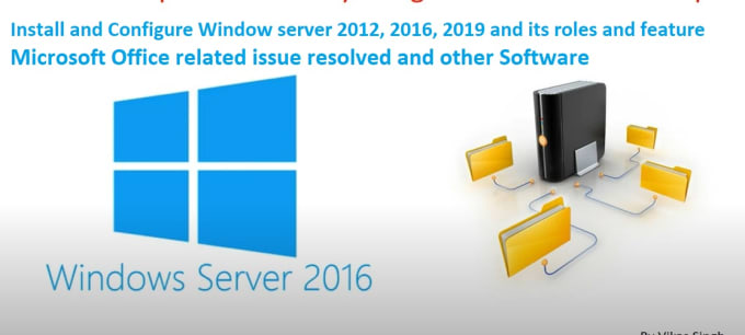 Gig Preview - Install and configure windows server, active directory