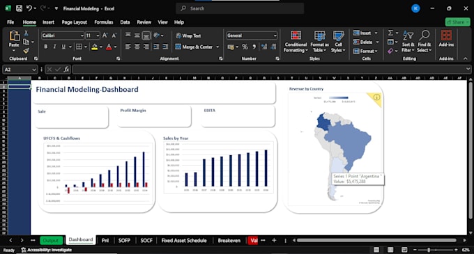 Gig Preview - Do financial modeling, business valuation for your business