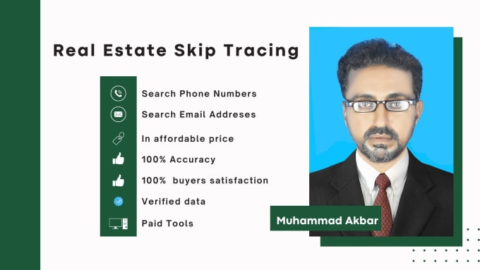 Gig Preview - Do real estate skip tracing for property owners details