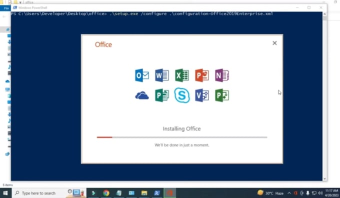 Gig Preview - Install ms office to your desktop or laptop