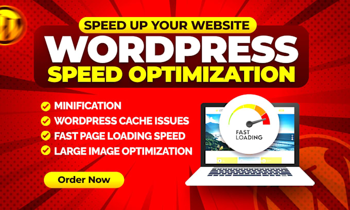 Gig Preview - Increase wordpress speed optimization for google pagespeed insights