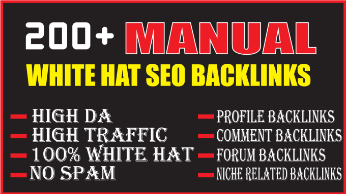 Gig Preview - Create niche relevant backlinks for your website