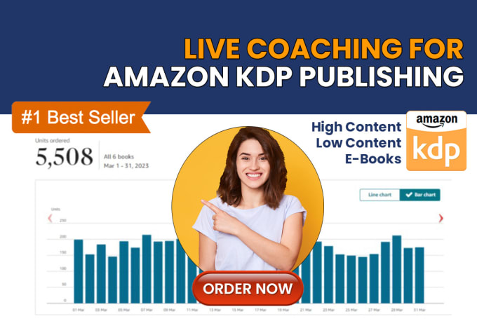 Gig Preview - Mentor you through amazon KDP self publishing process