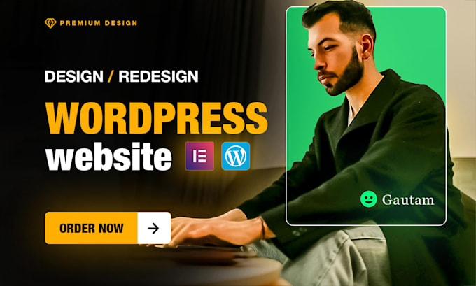 Gig Preview - Build responsive wordpress website design or redesign, landing page