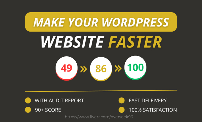 Gig Preview - Do wordpress speed optimization and increase google page speed