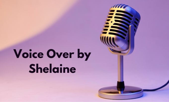 Gig Preview - Record a professional female voice over