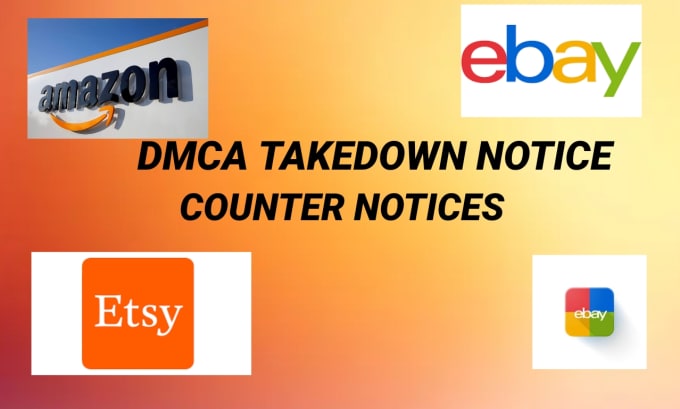 Gig Preview - Takedown copyright listing on shopify,etsy,amazon,ebay