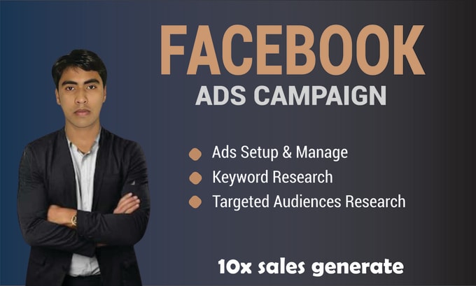 Gig Preview - Create facebook ads campaign for your business and increase sale