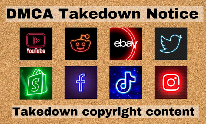 Gig Preview - Takedown remove defaming harassing content from google reddit fb tiktok by dmca