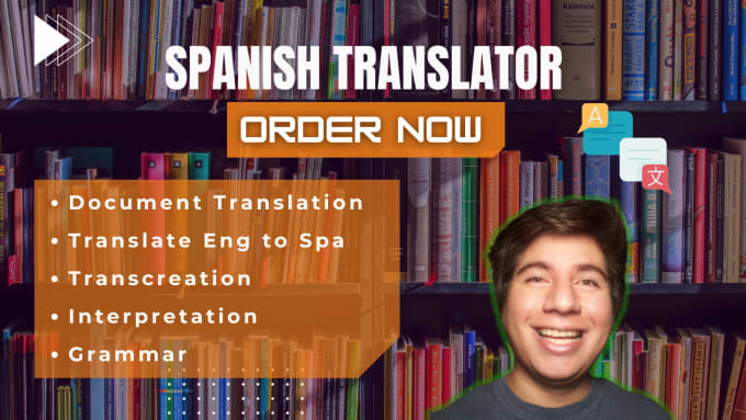 Gig Preview - Translate english to spanish with perfect grammar