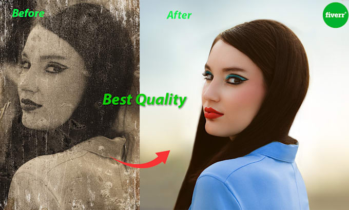 Gig Preview - Restore old photos, repair and colorize old photo