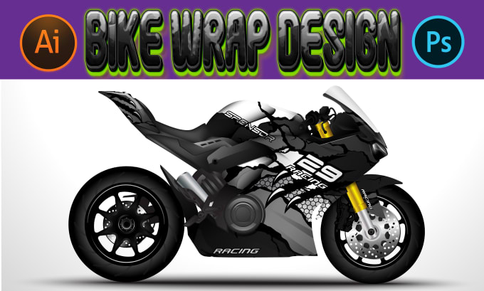 Gig Preview - Design a professional mx motorcycle or dirt bike wraps