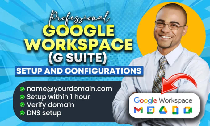 Gig Preview - Google workspace, g suite setup and troubleshoot