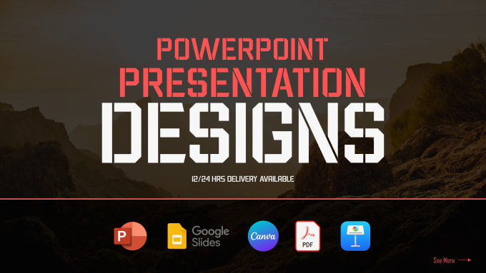 Gig Preview - Redesign your existing powerpoint presentation