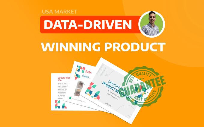 Gig Preview - Find data driven winning shopify dropshipping product