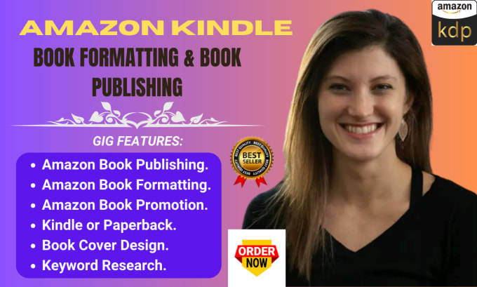 Gig Preview - Be your amazon kdp book formatting book publishing book cover design