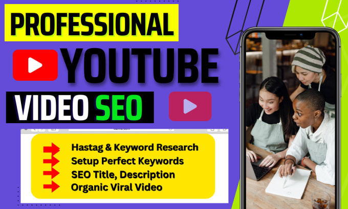 Gig Preview - Be your video SEO expert on youtube