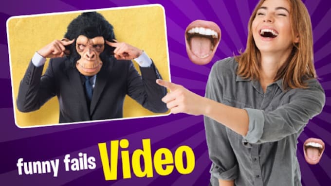 Gig Preview - Create funny fails and funny video compilation for youtube