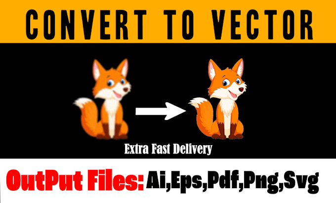 Gig Preview - Convert to vector, redraw, recreate logo or image