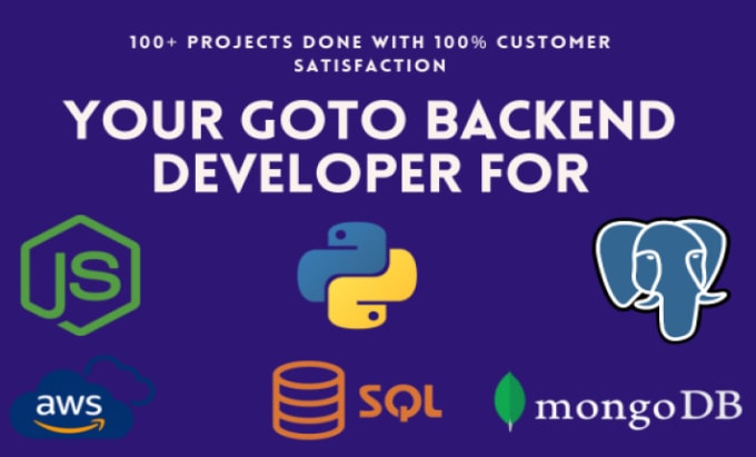 Gig Preview - Do backend in node, express, mongodb, postgresql and AWS cdk