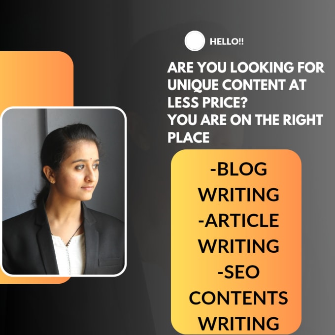 Gig Preview - Write SEO optimized blogs, article and content in law