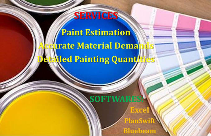 Gig Preview - Do paint material takeoffs and cost estimation for you