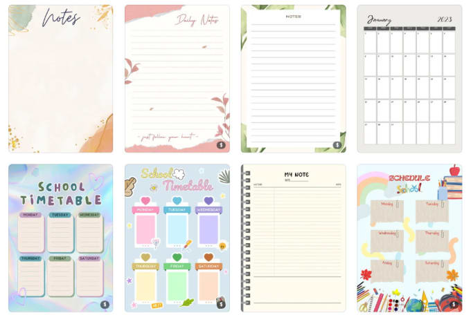 Gig Preview - Design sticky notes , notepad , notebook , memo and invoice