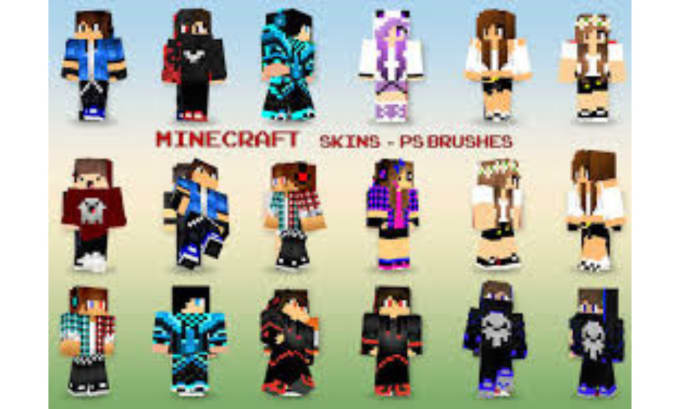 Gig Preview - Create you a custom a minecraft skin