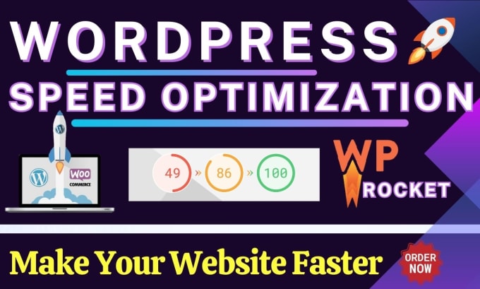 Gig Preview - Speed up website wordpress best score gt metrix google page