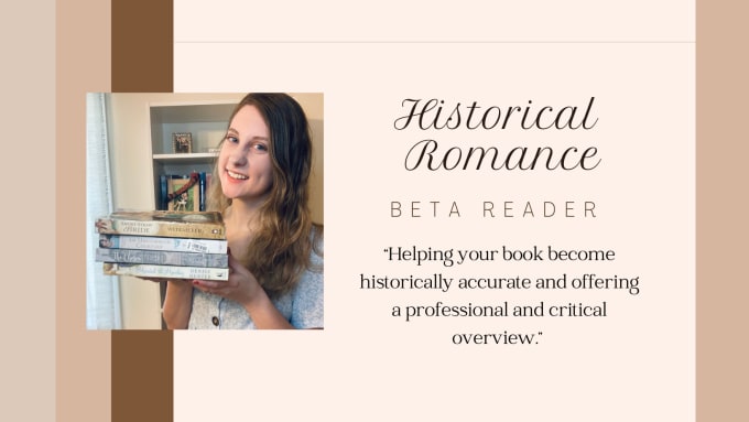 Gig Preview - Beta read your historical romance novel