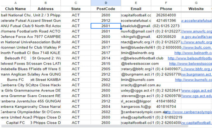 Gig Preview - Split name, address to excel, google spreadsheets