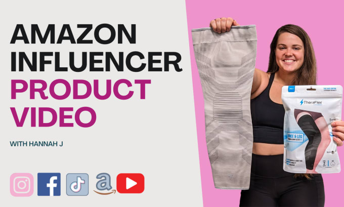 Gig Preview - Create an amazon influencer video for your product