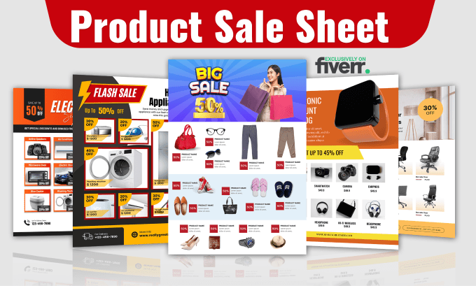 Gig Preview - Design product catalog, lookbook, booklet, price sheet, sales sheet, and flyer