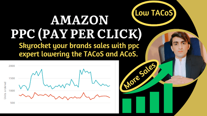 Gig Preview - Manage amazon PPC keeping tacos and acos lower amazon ads expert