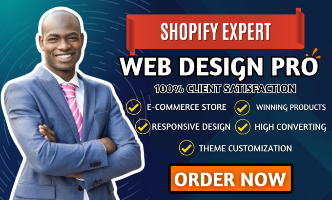 Bestseller - create shopify website and shopify website design, dropshipping shopify store