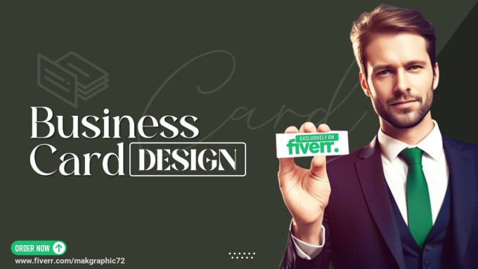 Gig Preview - Professionally create and design your business cards