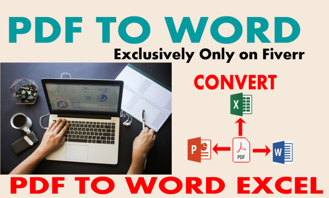 Gig Preview - Convert pdf to word, excel, cover letter