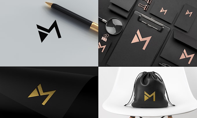 Gig Preview - Design trendy custom logo with brand identity style guidelines