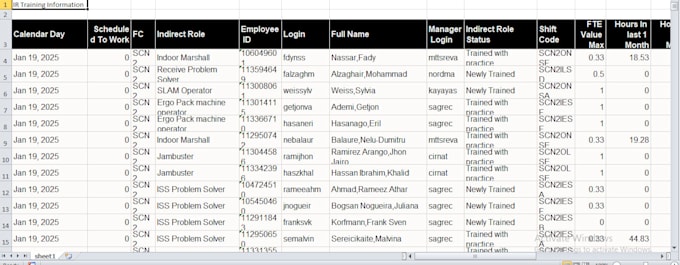 Gig Preview - Create excel spreadsheets and dashboard